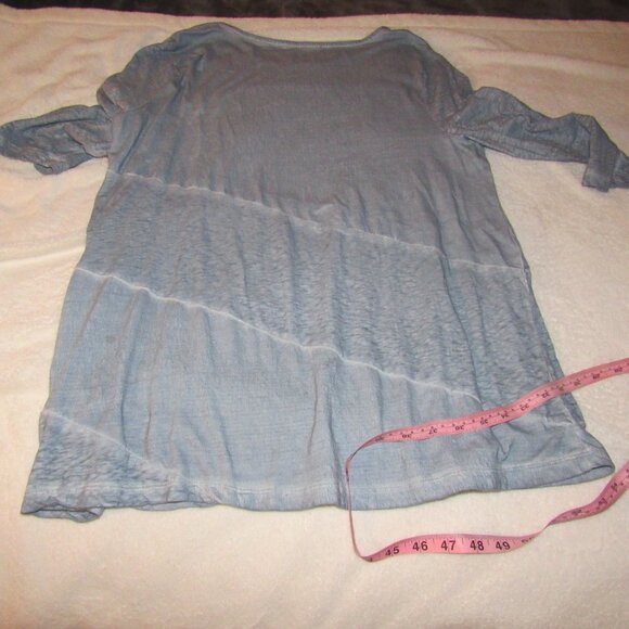 Soft Surroundings Blue XL 1/2 Sleeve - Picture 5 of 6